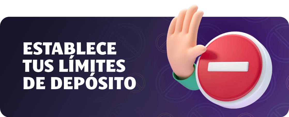 Establece tus límites de depósito