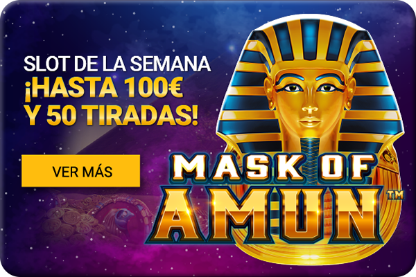 https://www.yocasino.es/promociones/slot-of-the-week-mask-of-amun