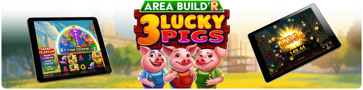 Area BuildR 3 Lucky Pigs
