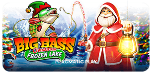 Big Bass Christmas Frozen Lake