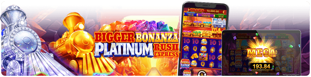 Bigger Bonanza Platinum Rush Express by Microgaming