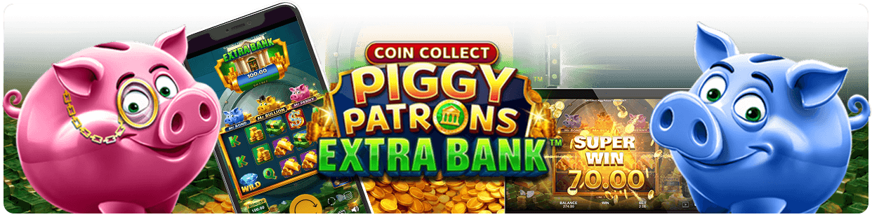 Coin Collect Piggy Patrons Extra Bank