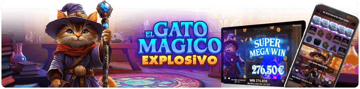 El Gato Magico Explosivo by Microgaming