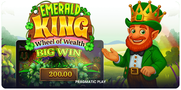 Emerald King Wheel of Wealth
