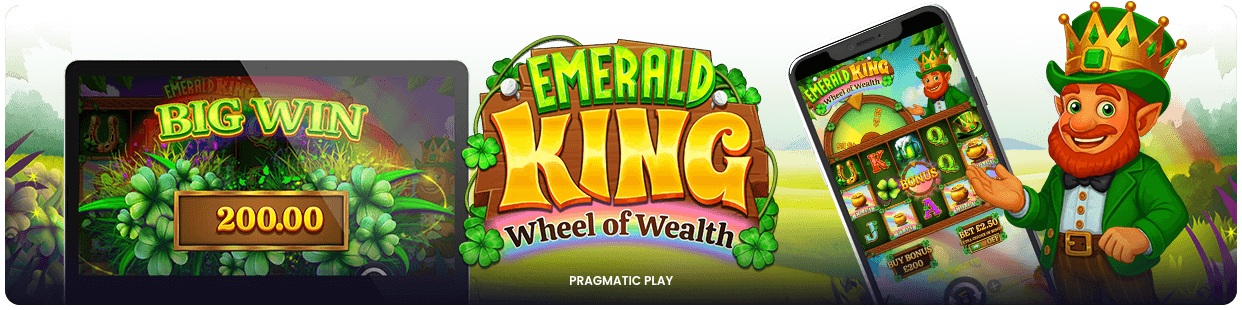 Emerald King Wheel of Wealth