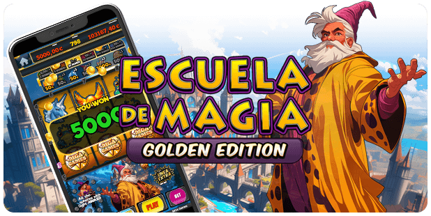Escuela de Magia Golden Edition by Microgaming