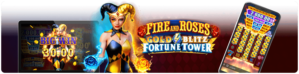 Fire and Roses Gold Blitz Fortune