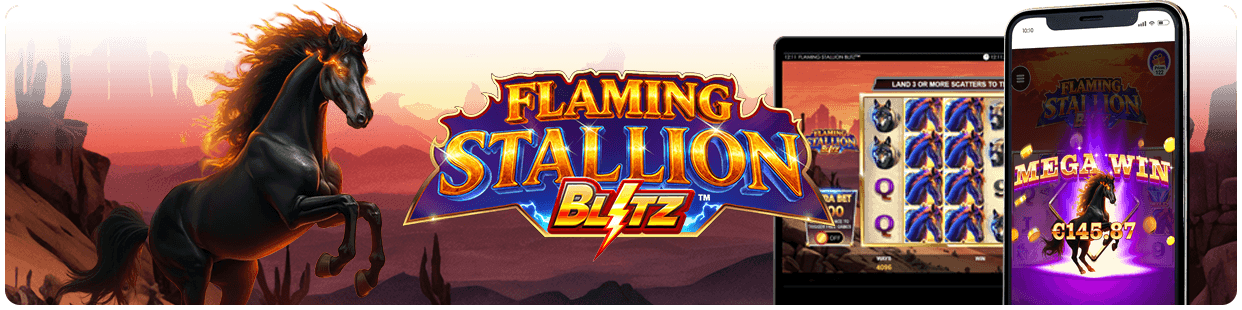 FLAMING STALLION BLITZ