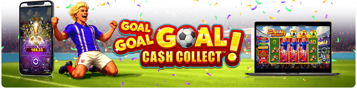 GOAL GOAL GOAL CASH COLLECT