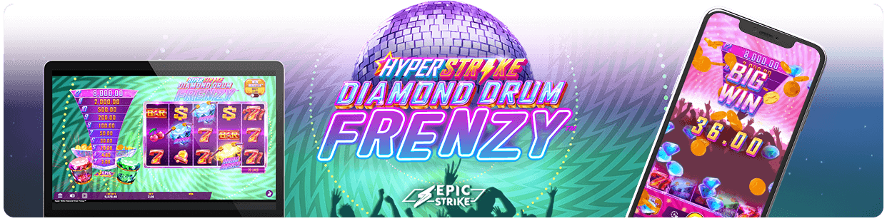 Hyper Strike Diamond Drum Frenzy
