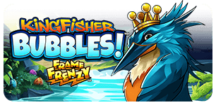 Kingfisher Bubbles Frame Frenzy by Microgaming