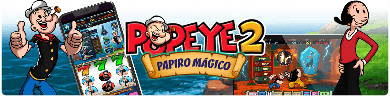 Popeye 2 Papiro Magico by Microgaming