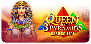 QUEEN OF THE 3 PYRAMIDS CASH COLLECT by Playtech