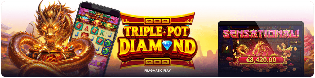 Triple Pot Diamond