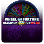 Wheel of Fortune Diamond Spins 2x Wilds