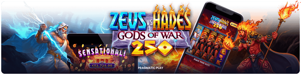 Zeus vs Hades Gods of War 250
