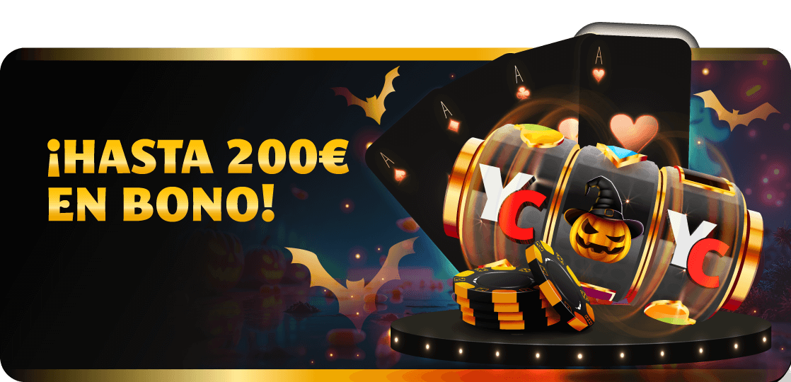 Hasta 200€ en bono con YoCasino