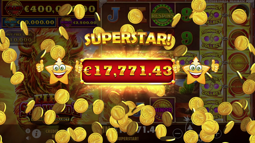 Big Win en Fire Stampede YoCasino