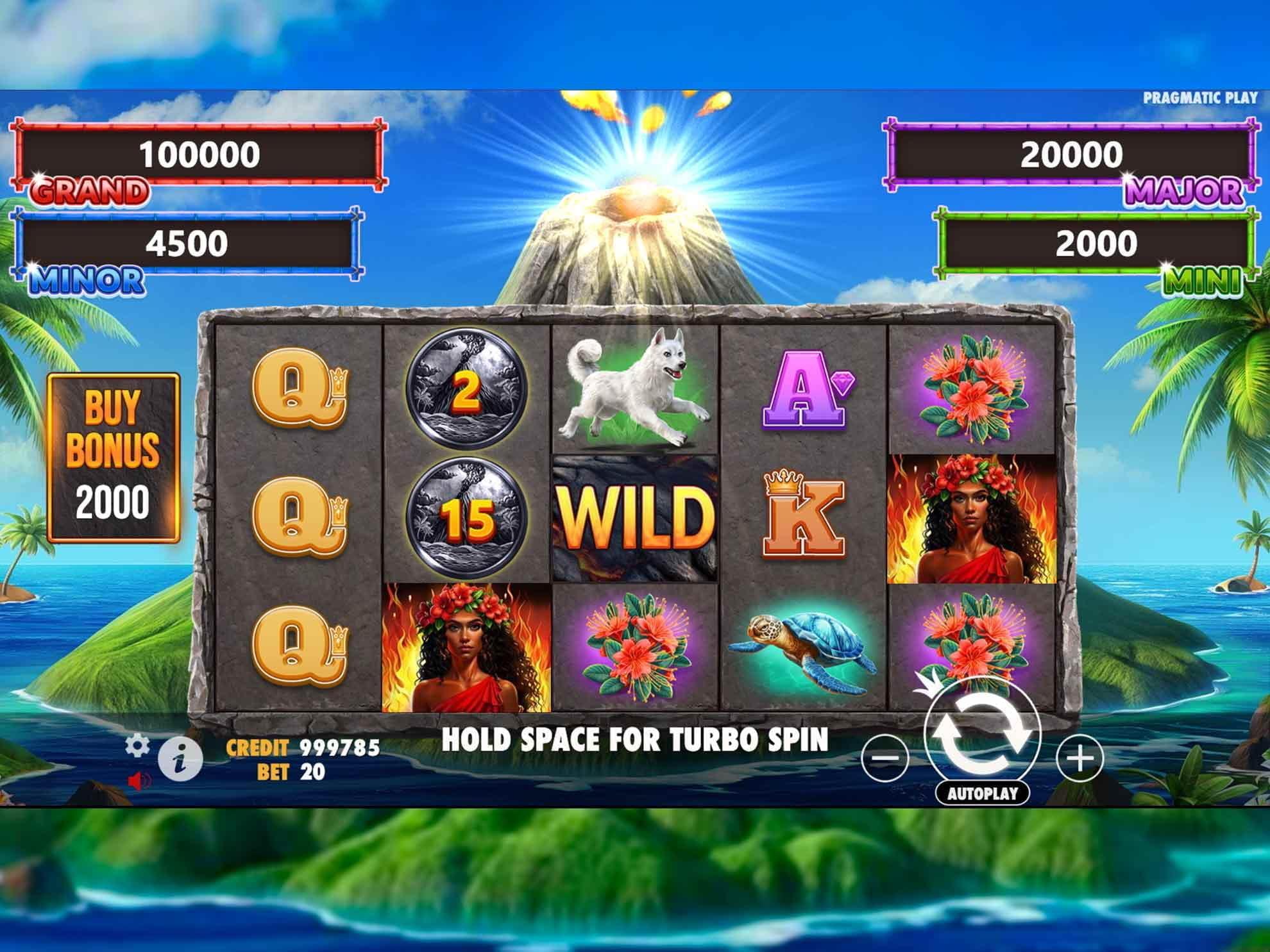 Jugar Volcano Goddess en YoCasino