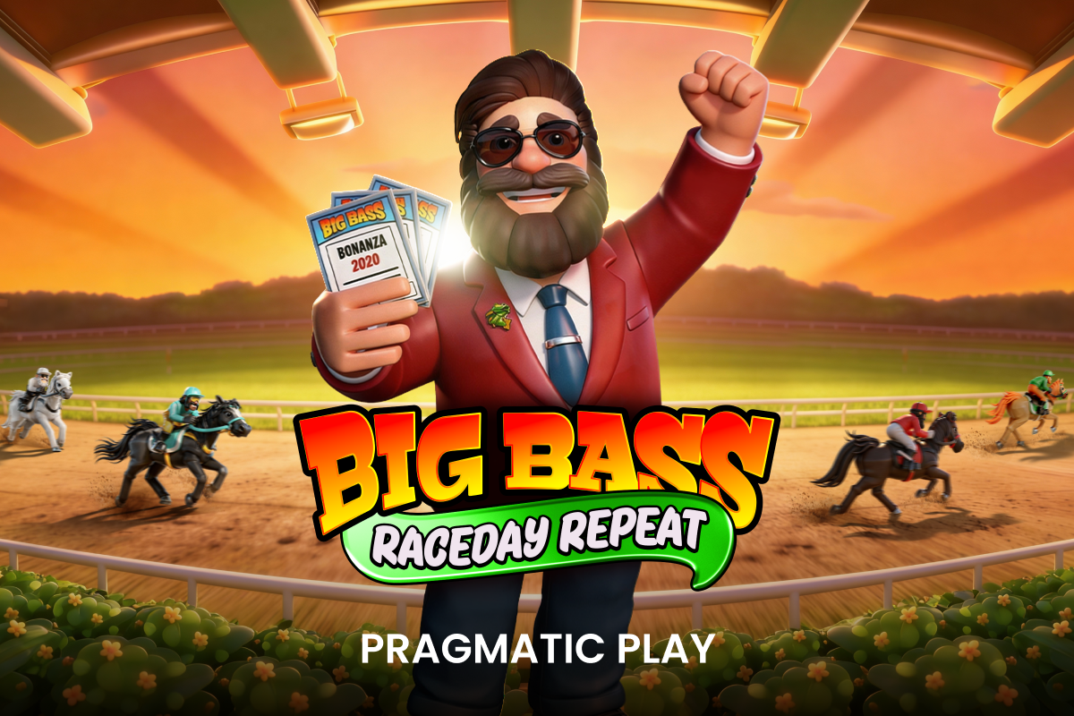 Slot De Big bass con tem&aacute;tica de carrera de caballos