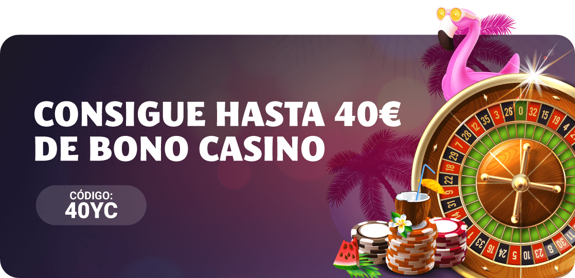 100% Extra en tu depósito con YoCasino