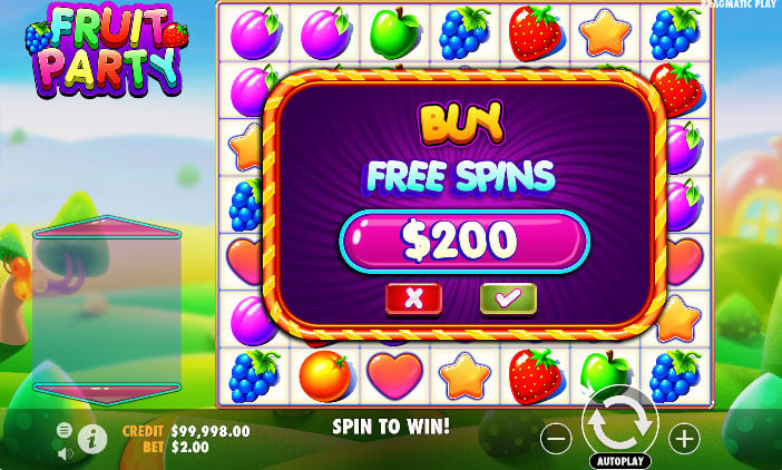 Fruit Party 2 en YoCasino