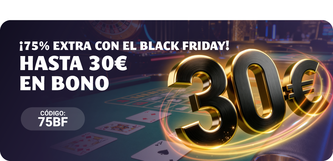 75% Extra en tu depósito con YoCasino