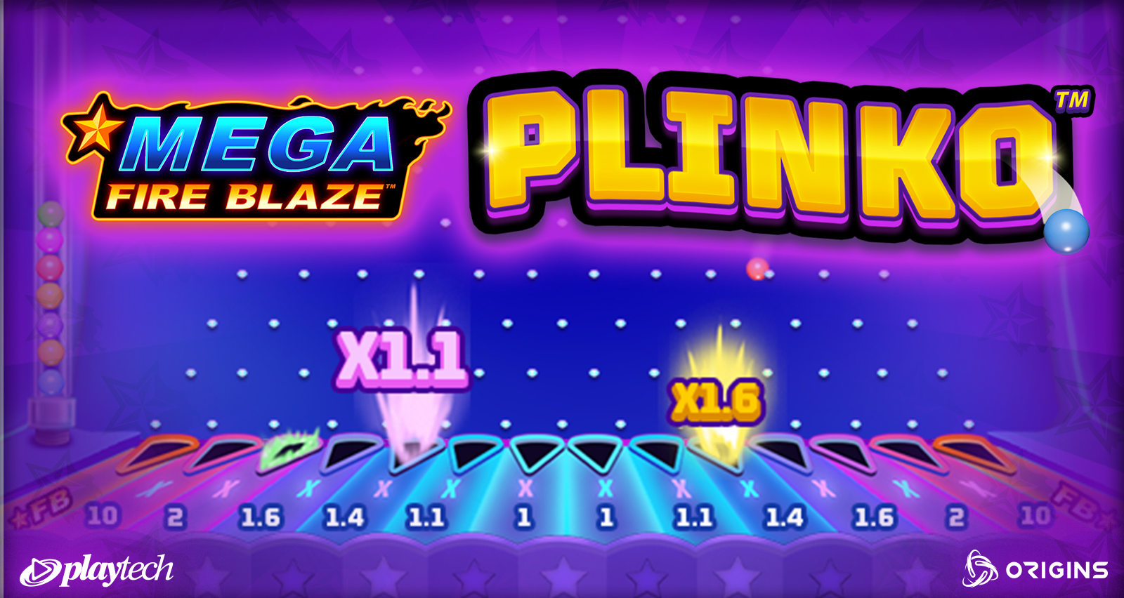 Mega Fire Blaze Plinko | Tragaperras Playtech en YoCasino