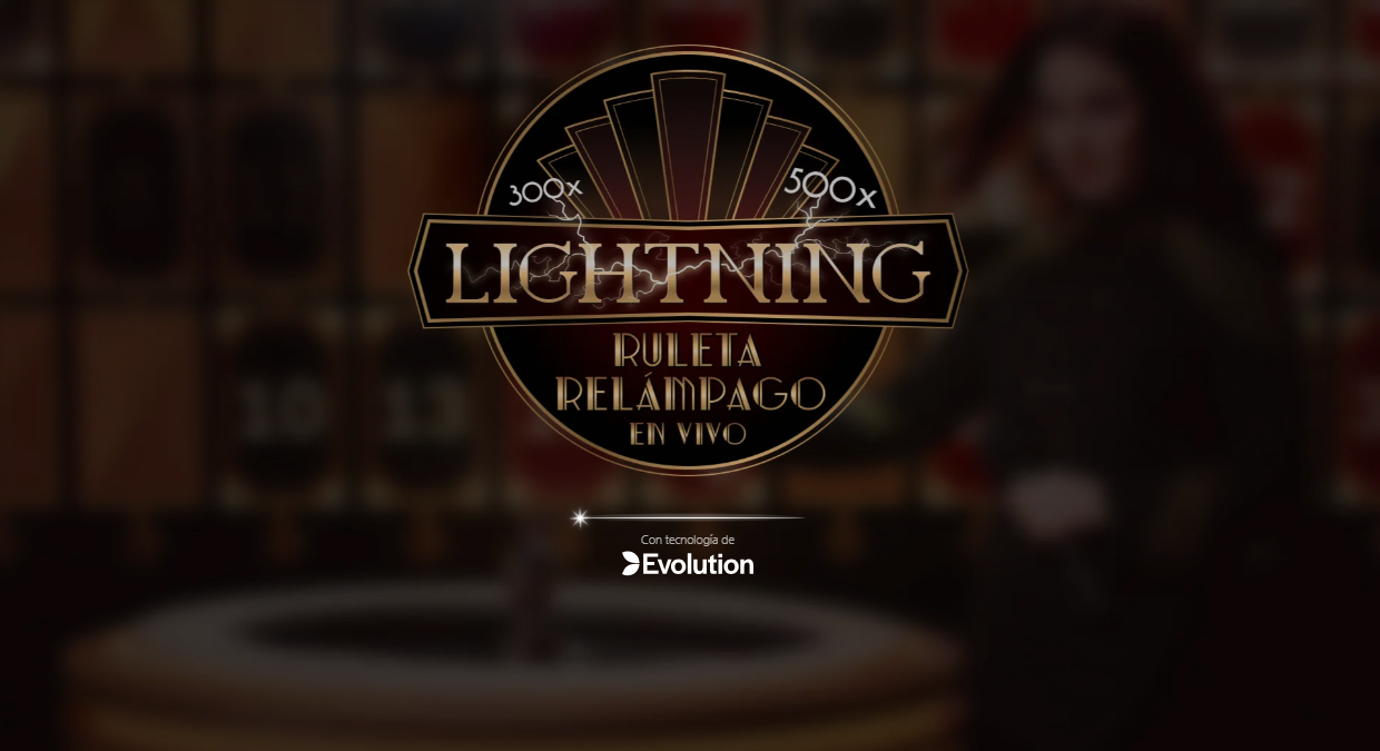 Ruleta Relámpago de Evolution en YoCasino