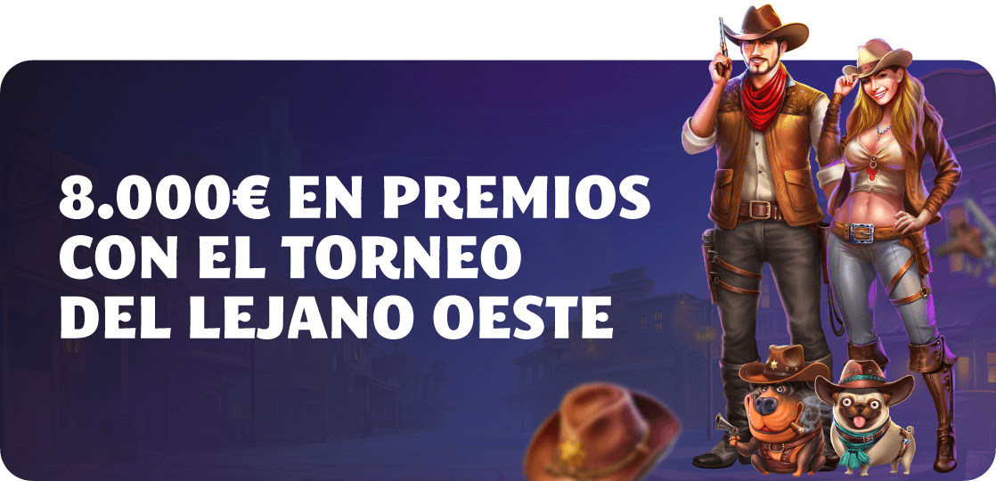 Torneo Lejano Oeste en YoCasino: ¡8.000€ en premios!