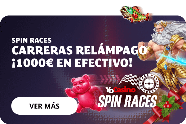 https://www.yocasino.es/promociones/yocasino-spin-races-christmas