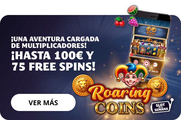 https://www.yocasino.es/promociones/roaring-coins-slot-de-la-semana